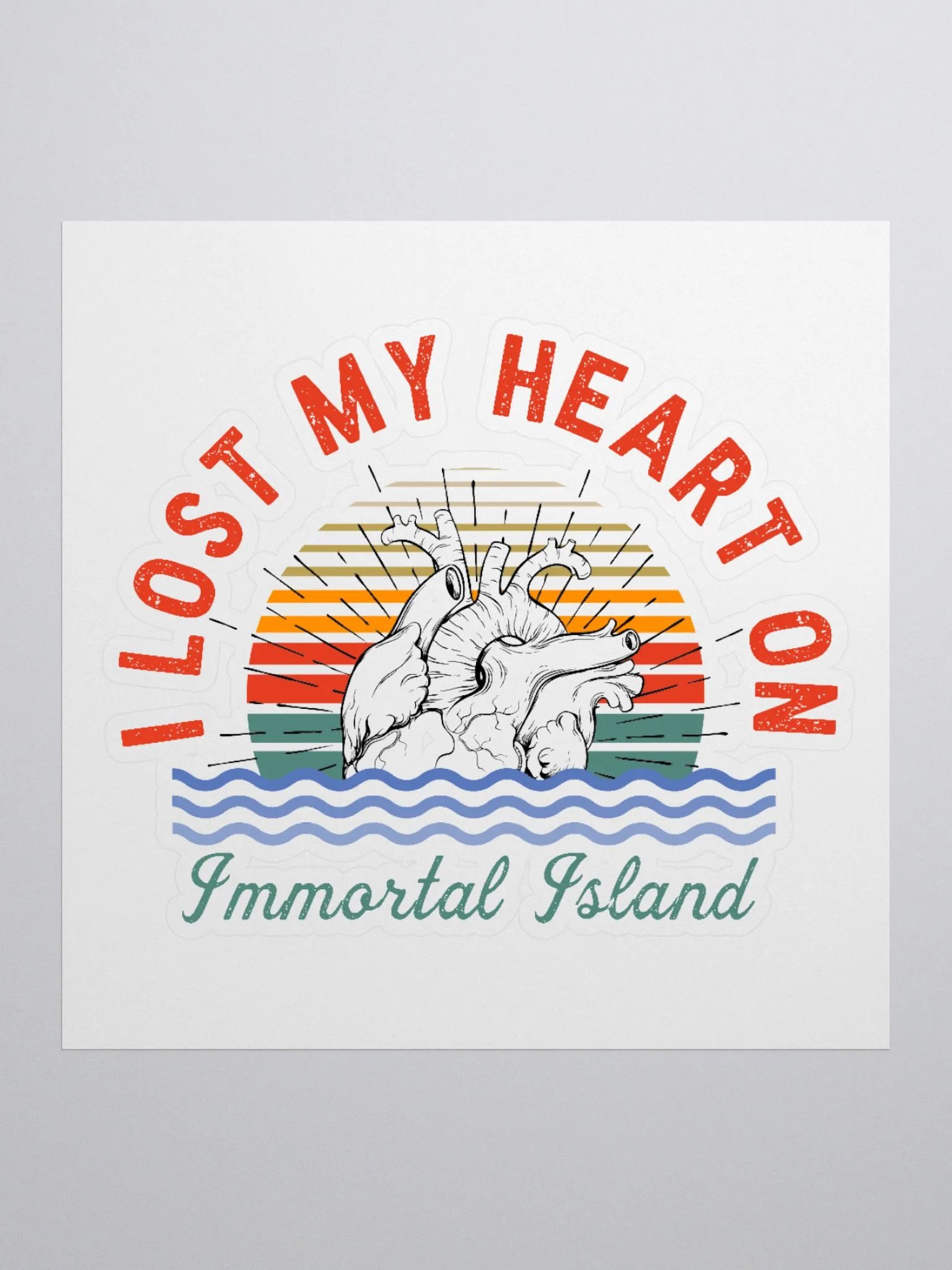 I Lost My Heart Sticker product image (1)