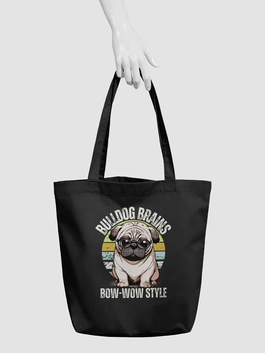 Retro Pug Glasses Eco Tote product image (4)
