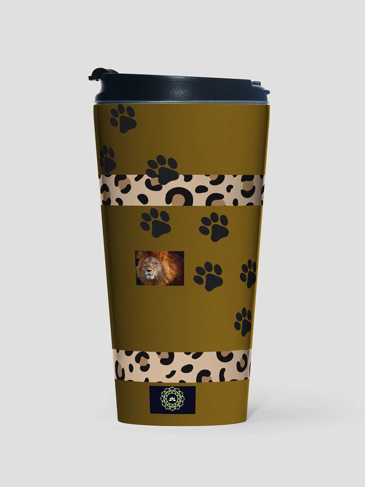 Safari Paw Prints Stainless Steel Travel Mug product image (1)