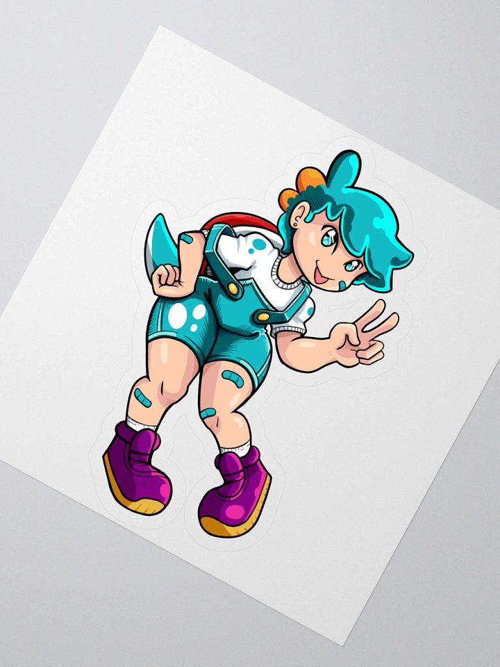 Tomboy Yoshi (Cyan) product image (2)