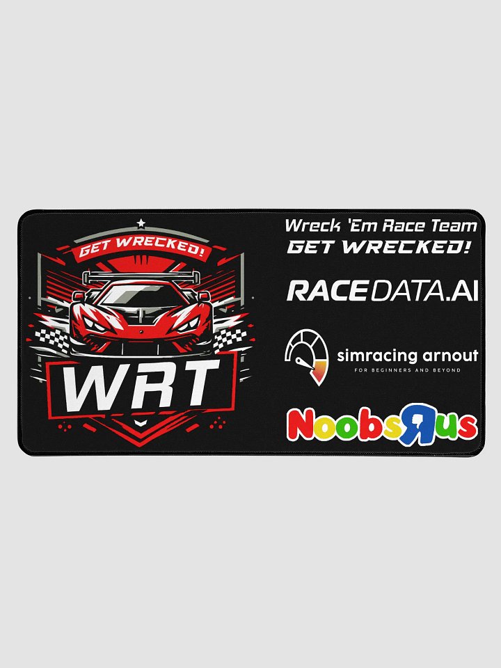 Wreck 'Em Race Team Desk Mat product image (1)