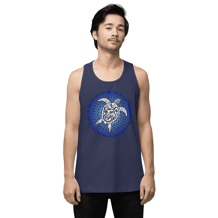Turtle Silhouette Tank Top product image (13)