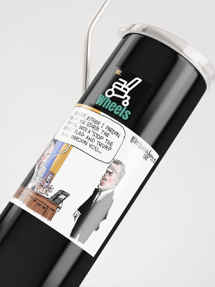 Political Cartoon Stainless Steel Tumbler product image (4)