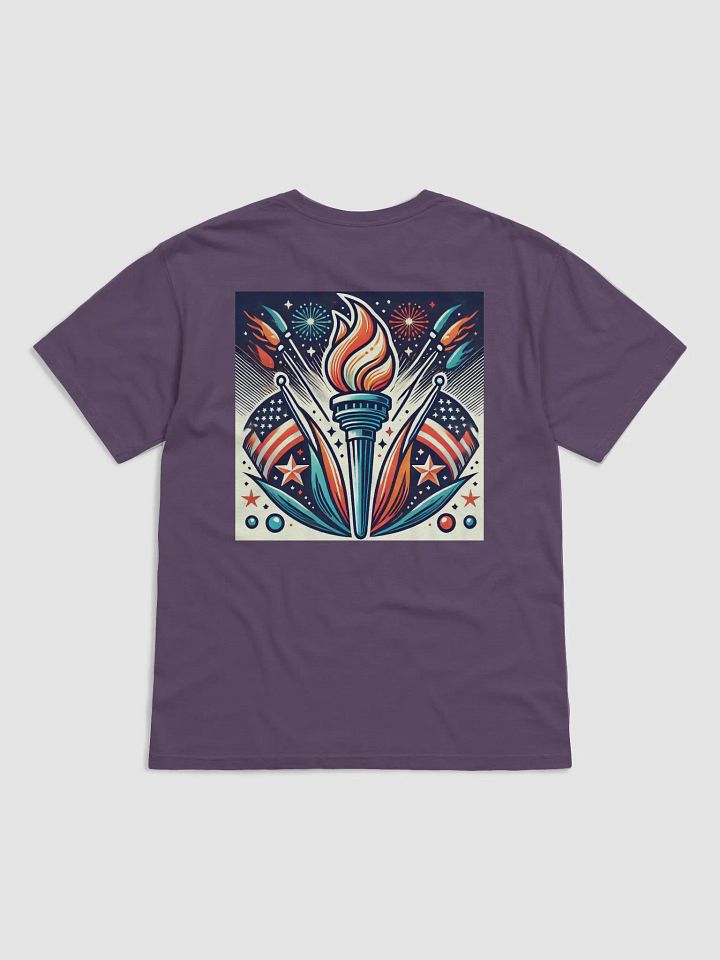 Freedom's Flame Patriotic T-Shirt product image (26)