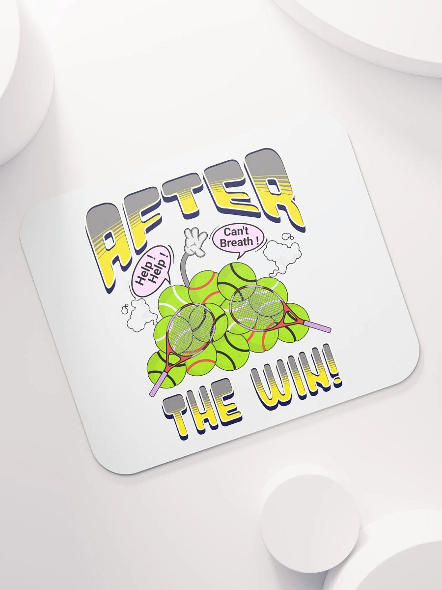 After The Win Tennis Whimsical Mouse Pad product image (5)