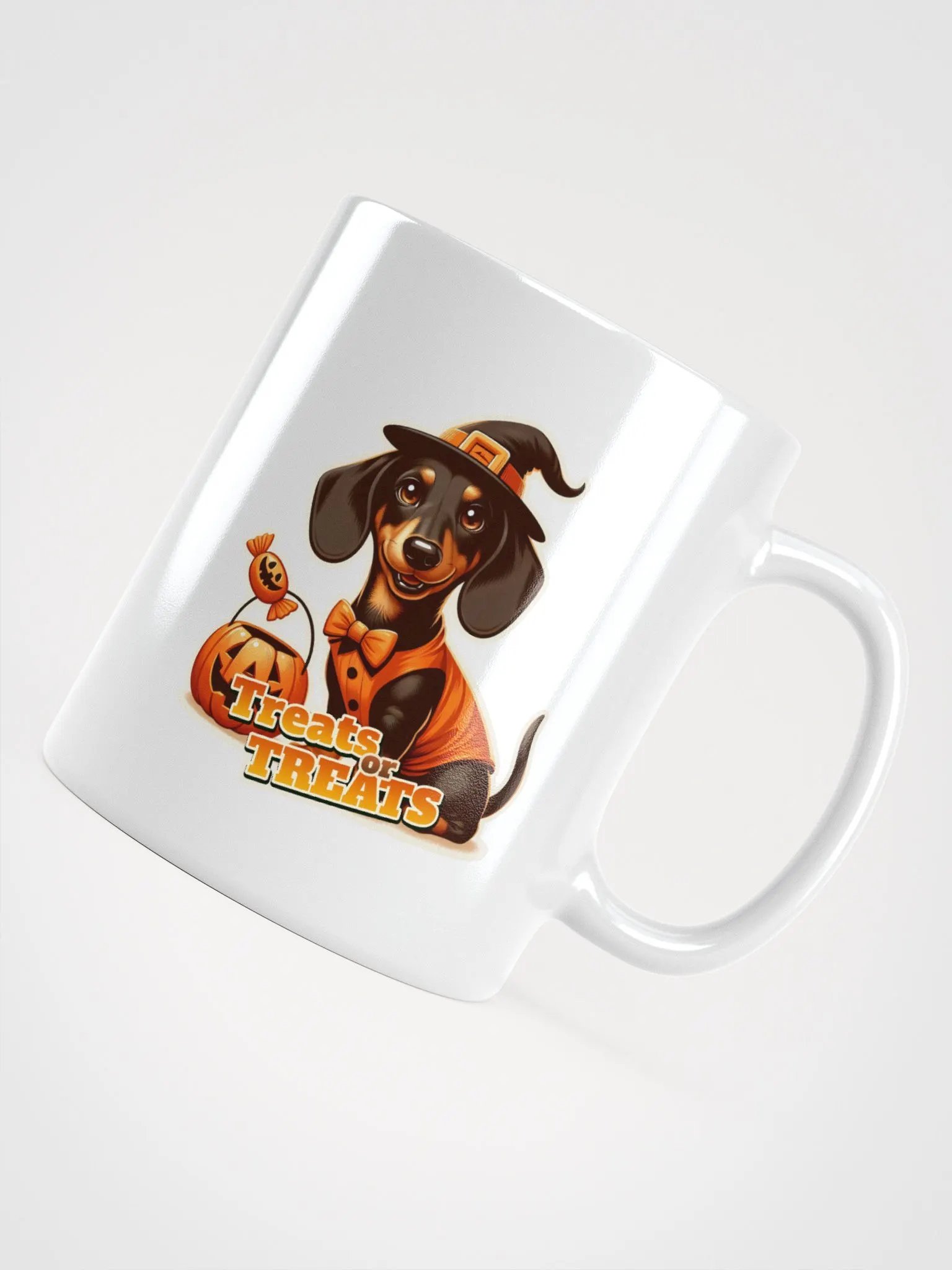 Dachshund Treat Halloween - mug product image (10)