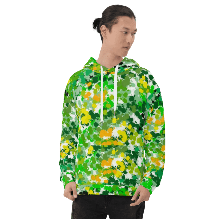 Green Splotches Hoodie product image (9)