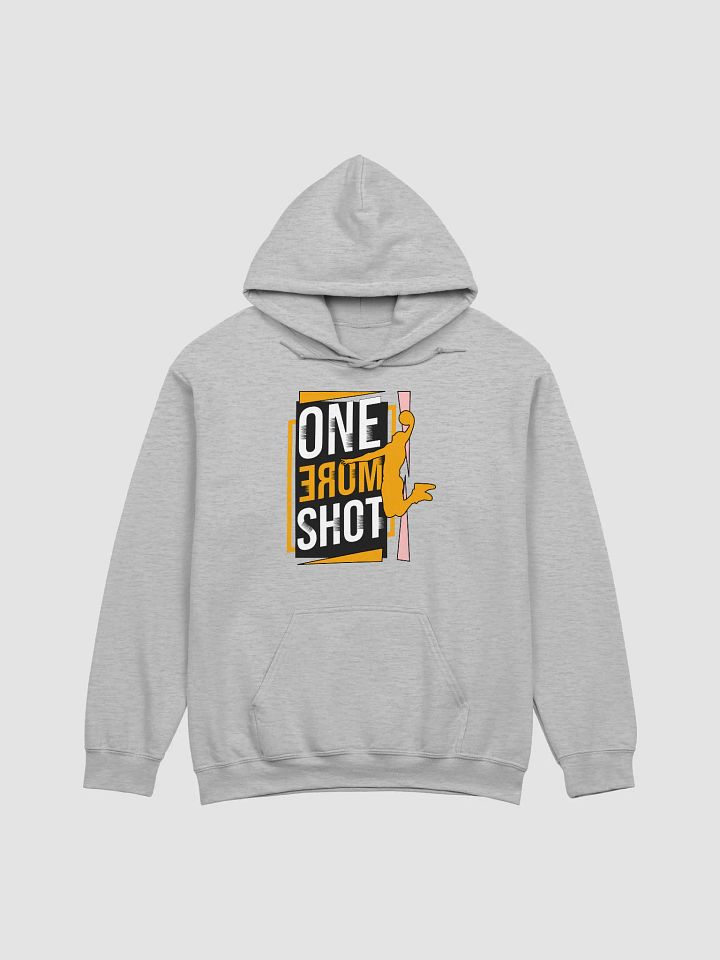 One More Shot Basketball Male Silhouette Hoodie product image (17)
