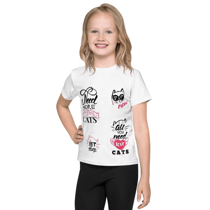 Kids T-Shirt Poster Set Lettering product image (1)