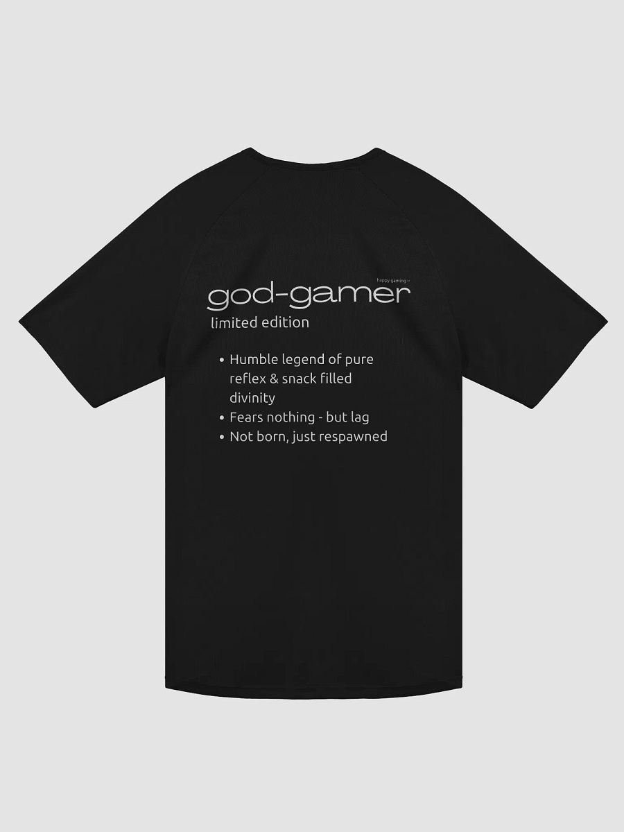 BreatheEasy god gamer Elite Tee product image (7)