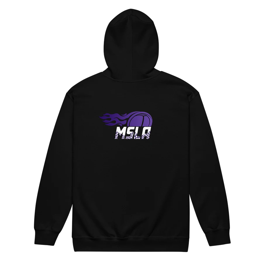 MSLA Purple Zip Up Hoodie product image (8)