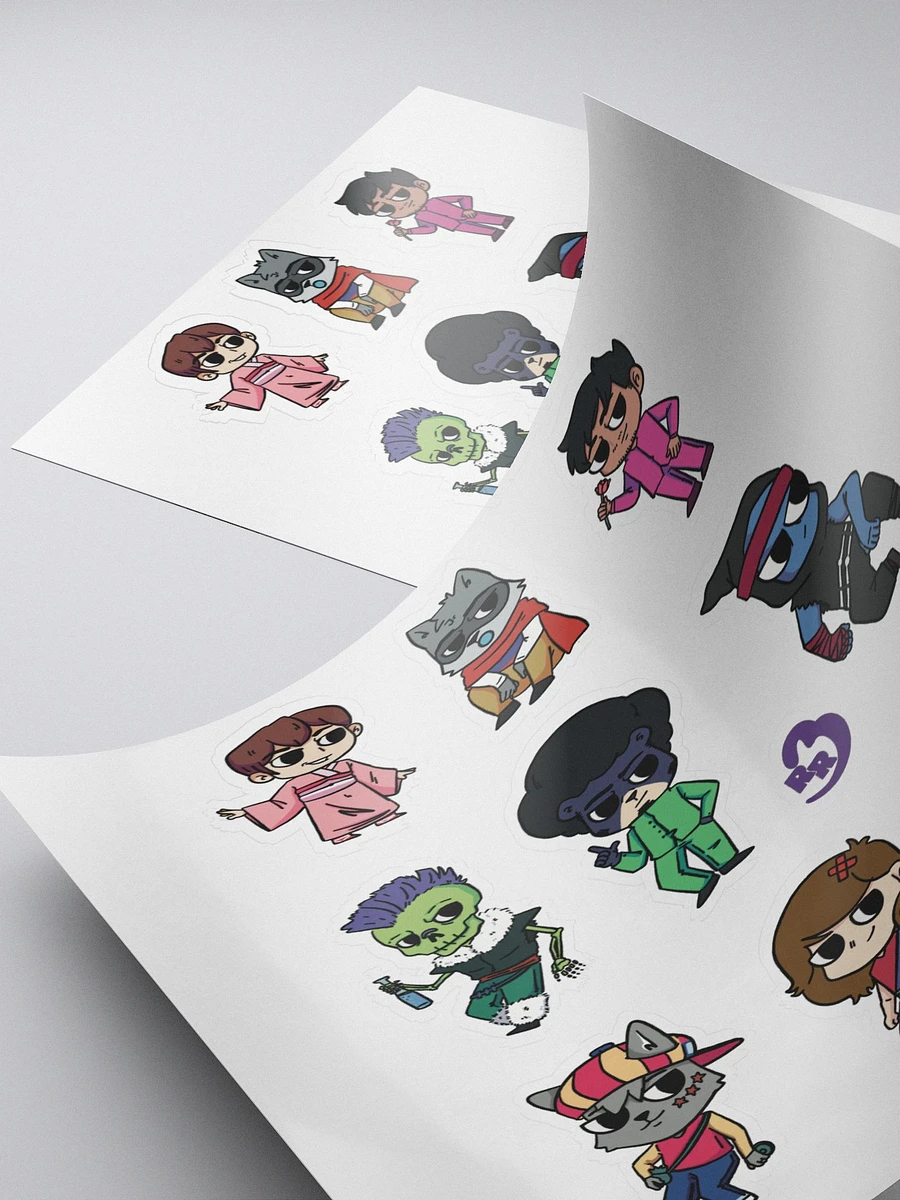 RR3 Cast - Kiss Cut Stickers product image (4)