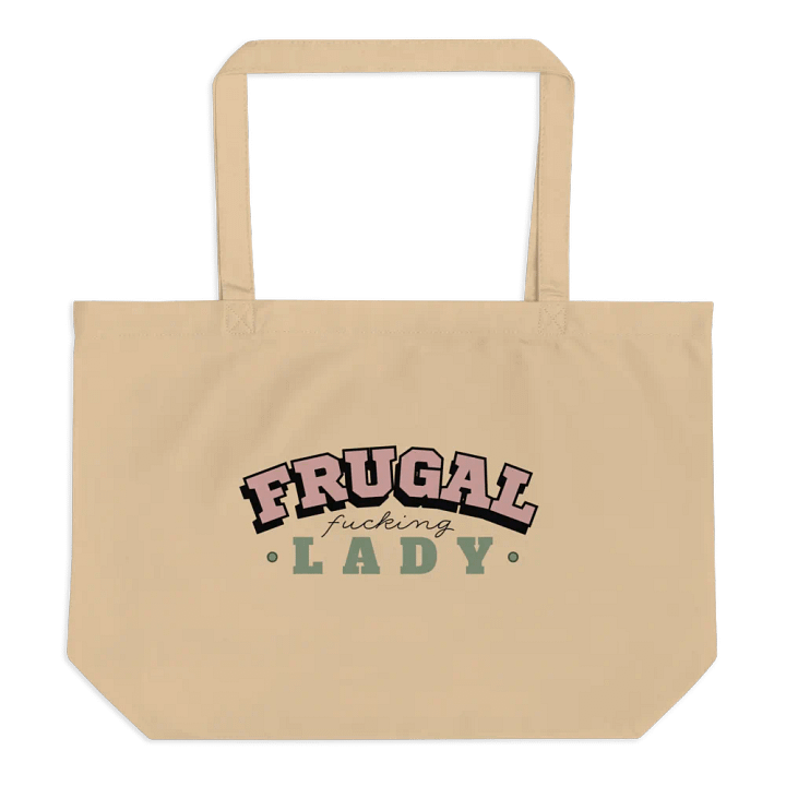 FRUGAL FUCKING LADY TOTE product image (1)