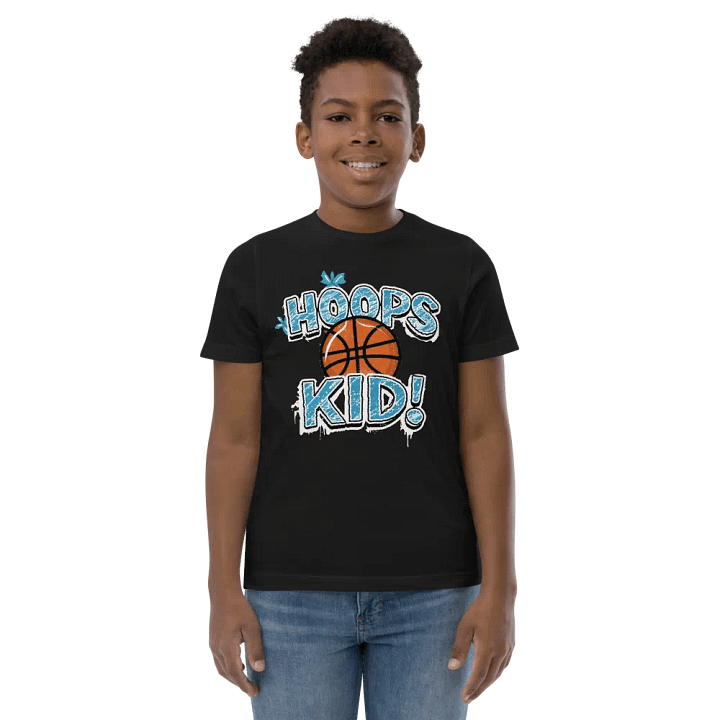 Basketball Hoops Kid Design T Shirt product image (1)