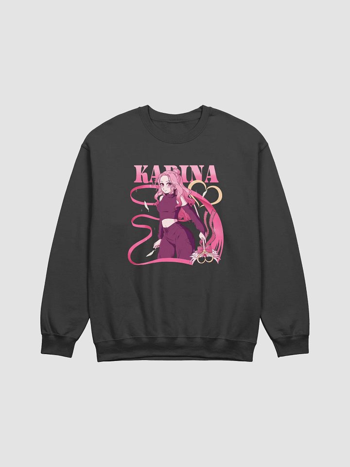 karinana anime-style crewneck product image (1)