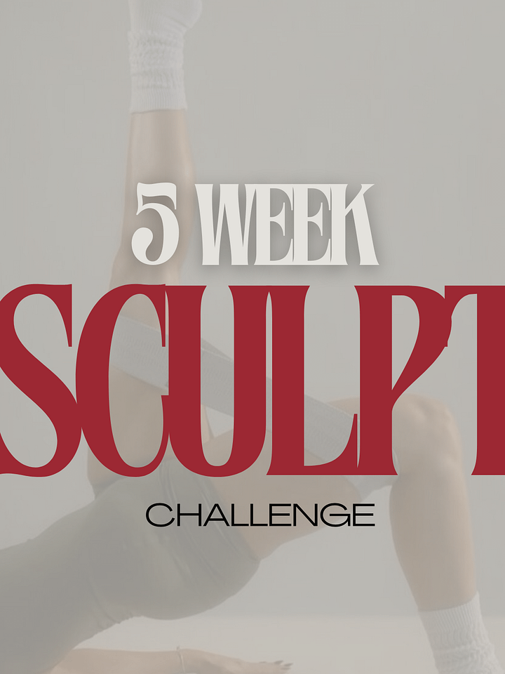 5 Week SCULPT Program product image (1)