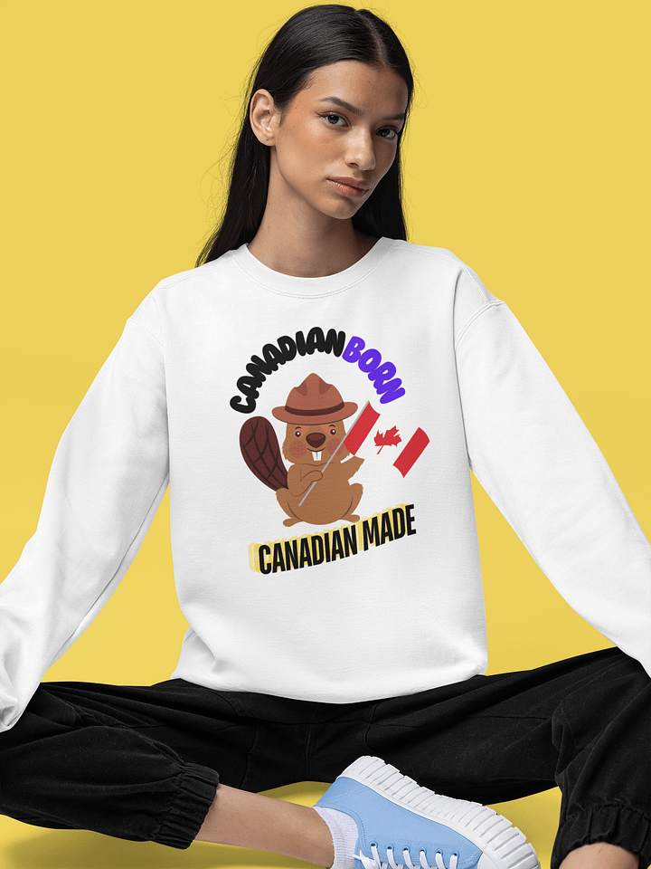 Canadian Born Sweatshirt product image (16)
