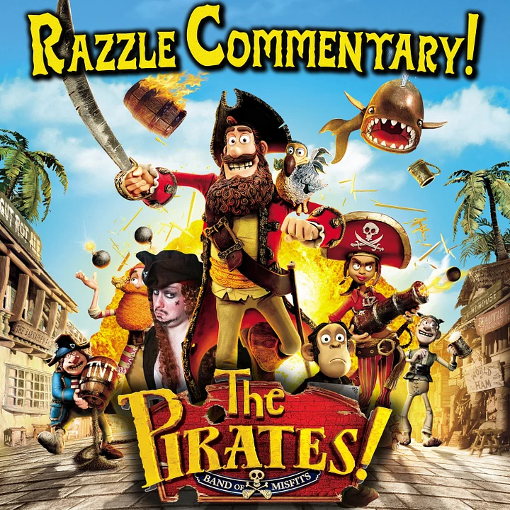 The Pirates! Band of Misfits (2012) - RAZZLE Commentary Full Audio Track product image (1)