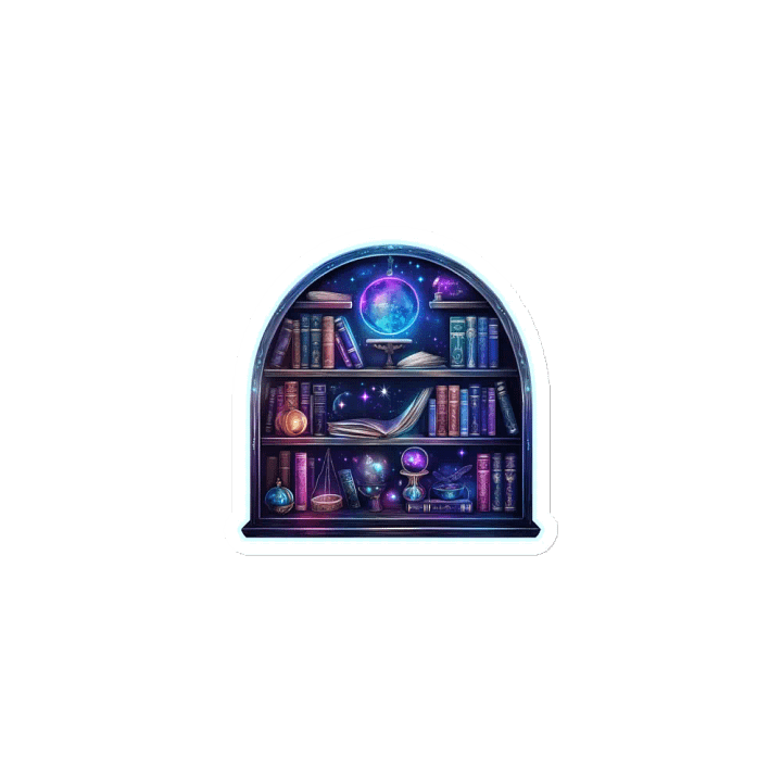 Starry Book Shelf Magnet product image (1)