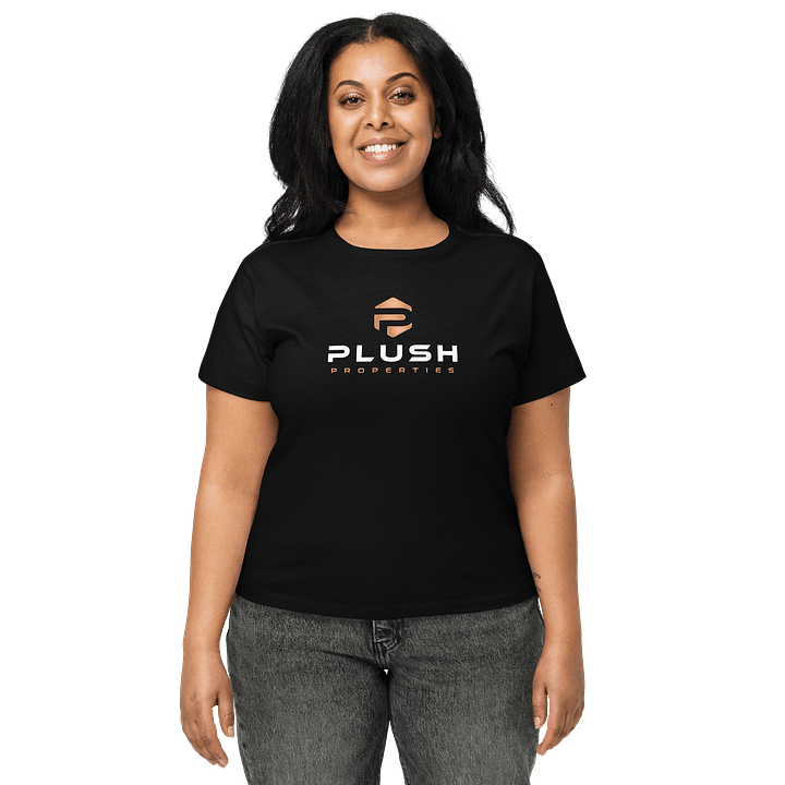 Plush Cotton Heritage Women's High-Waisted Tee product image (1)