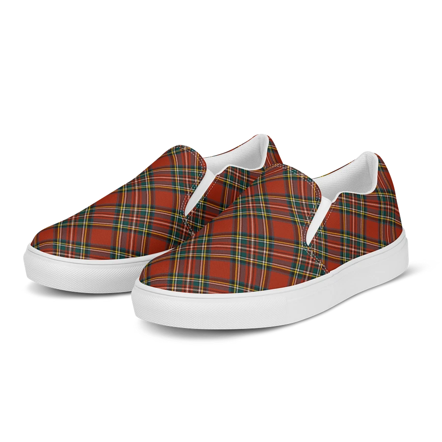 Royal Stewart Tartan Men's Slip-On Shoes product image (2)