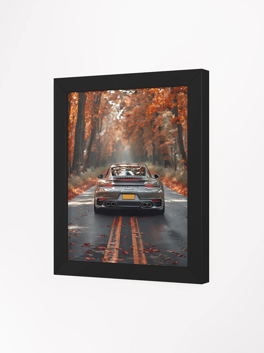 Autumn Drive Framed Matte Poster product image (4)