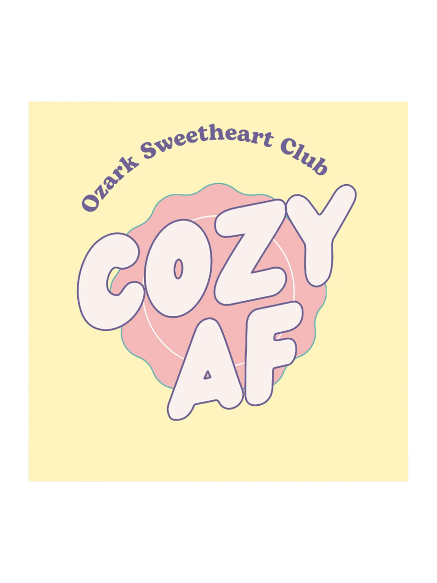 Cozy AF Stickers product image (1)