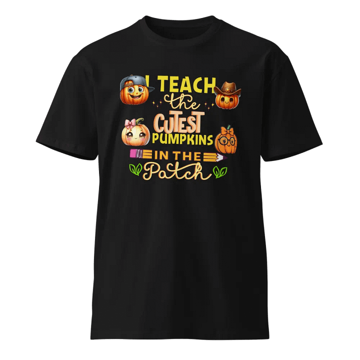 Cute Pumpkin Patch Teacher T-shirt product image (1)