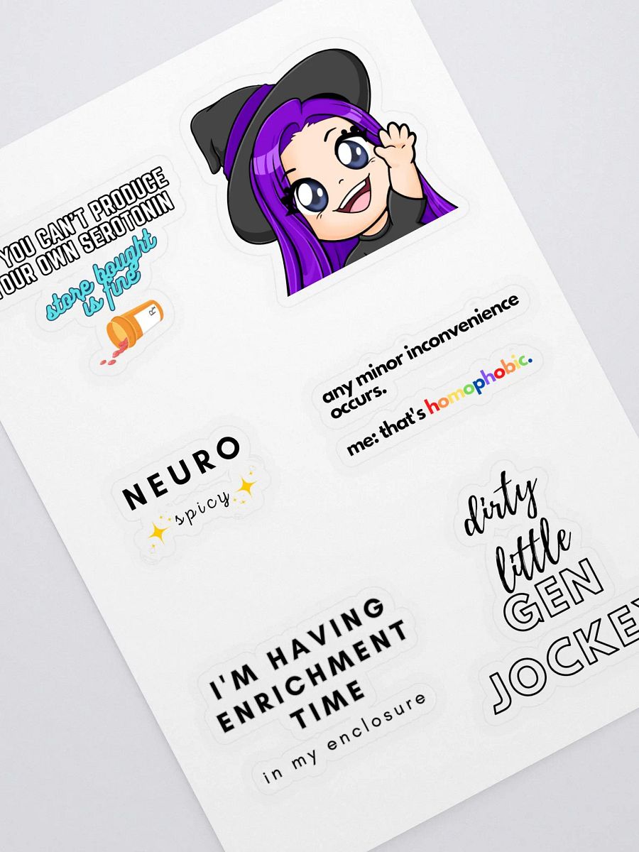 Abra sticker sheet product image (1)