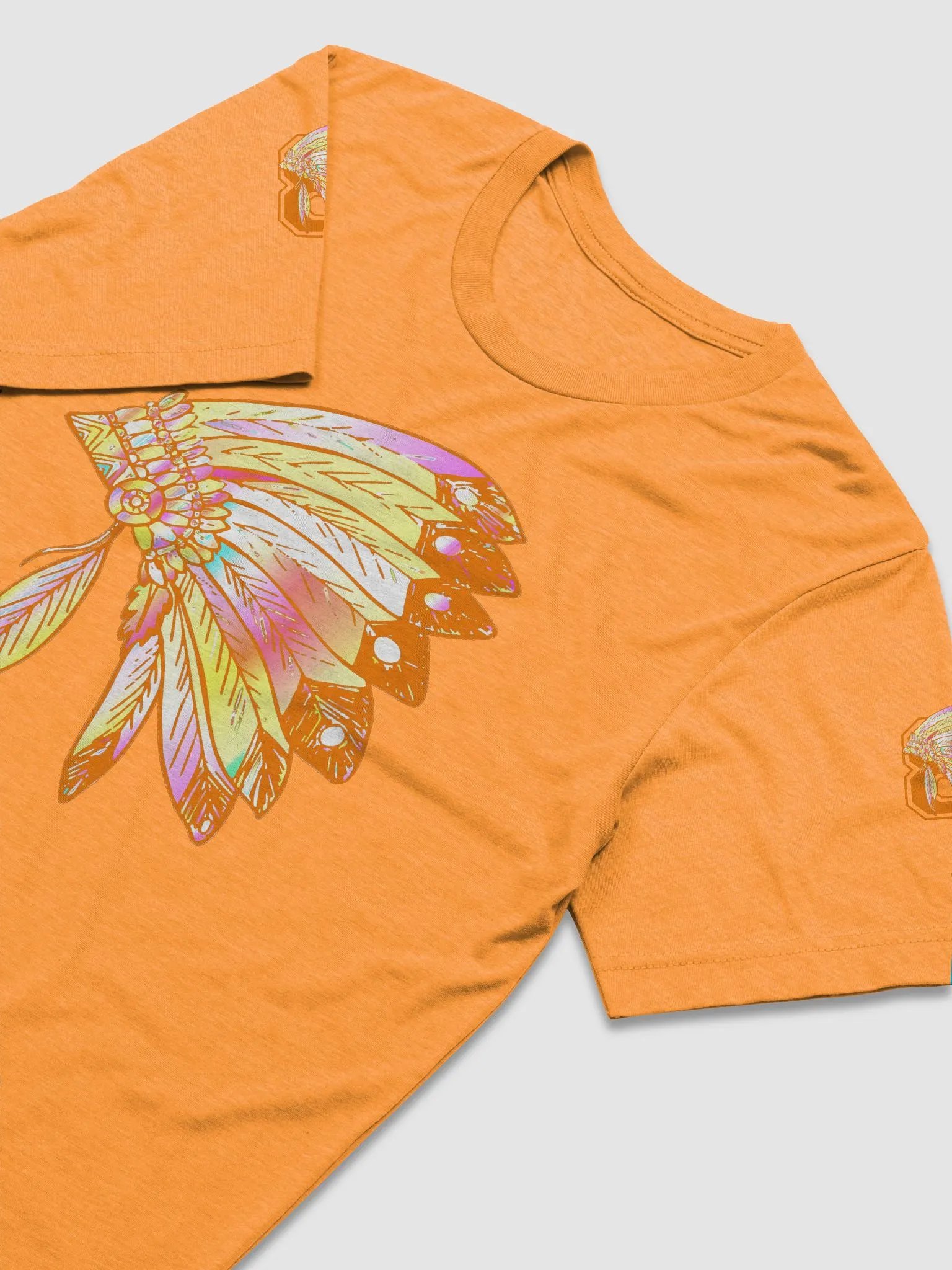 Feathered Dreams - ORANGE | Triblend Tee product image (3)