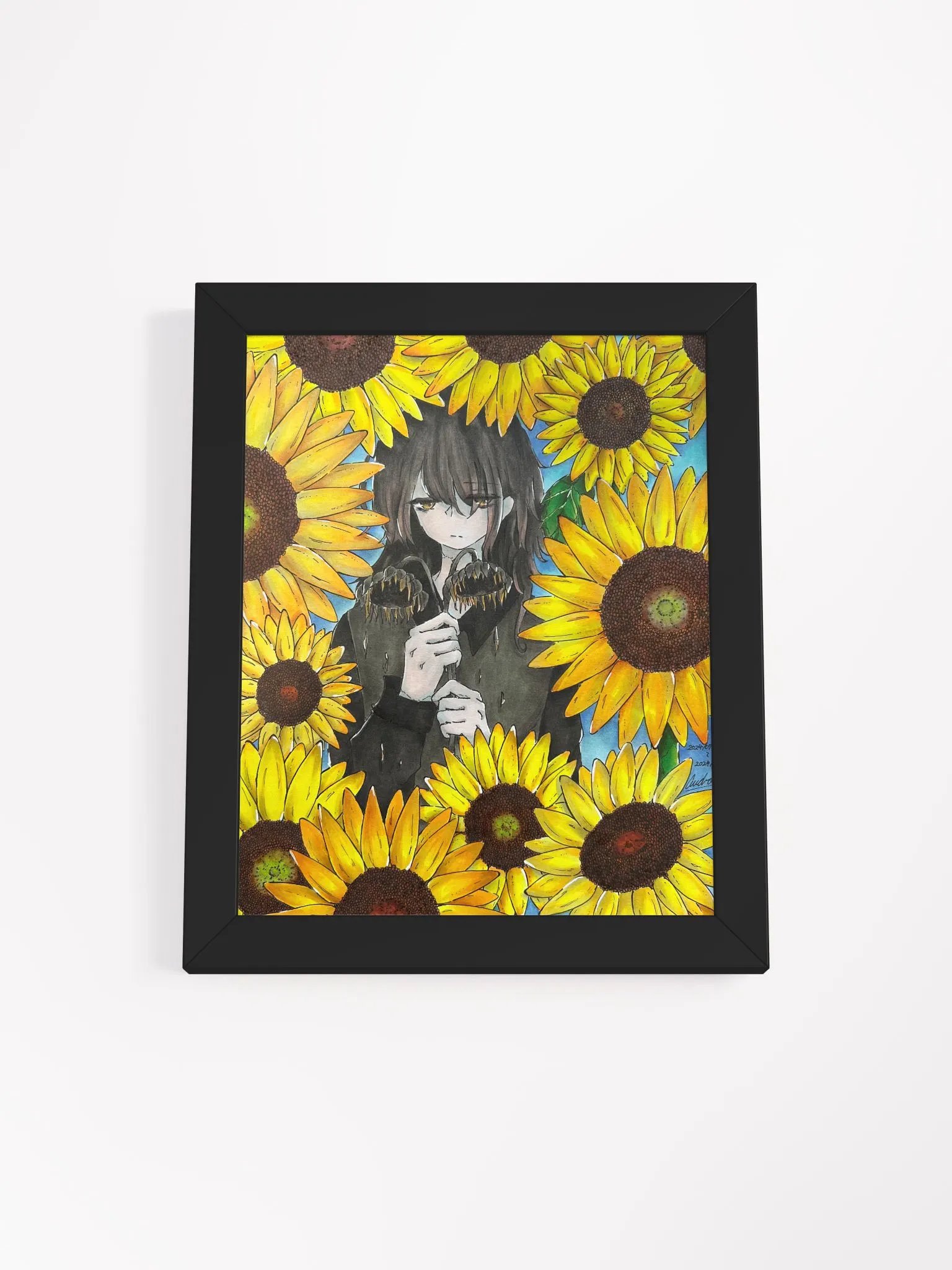 Sunflowers Framed Matte Poster product image (8)