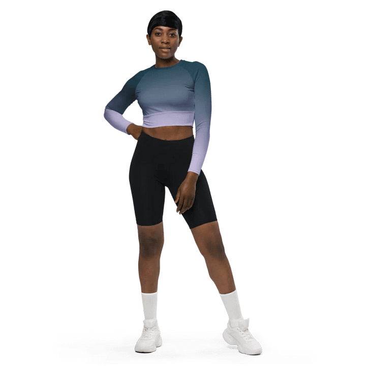 EcoChic All-Over Crop Top product image (1)
