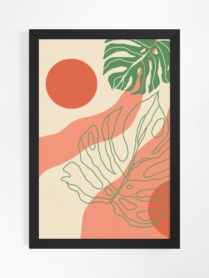 Earthy Elegance Framed Art Print product image (1)