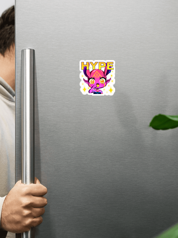 Nova Mascot Hype Magnet product image (6)