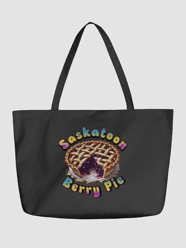 Saskatoon Berry Pie Bliss Organic Tote Bag product image (2)