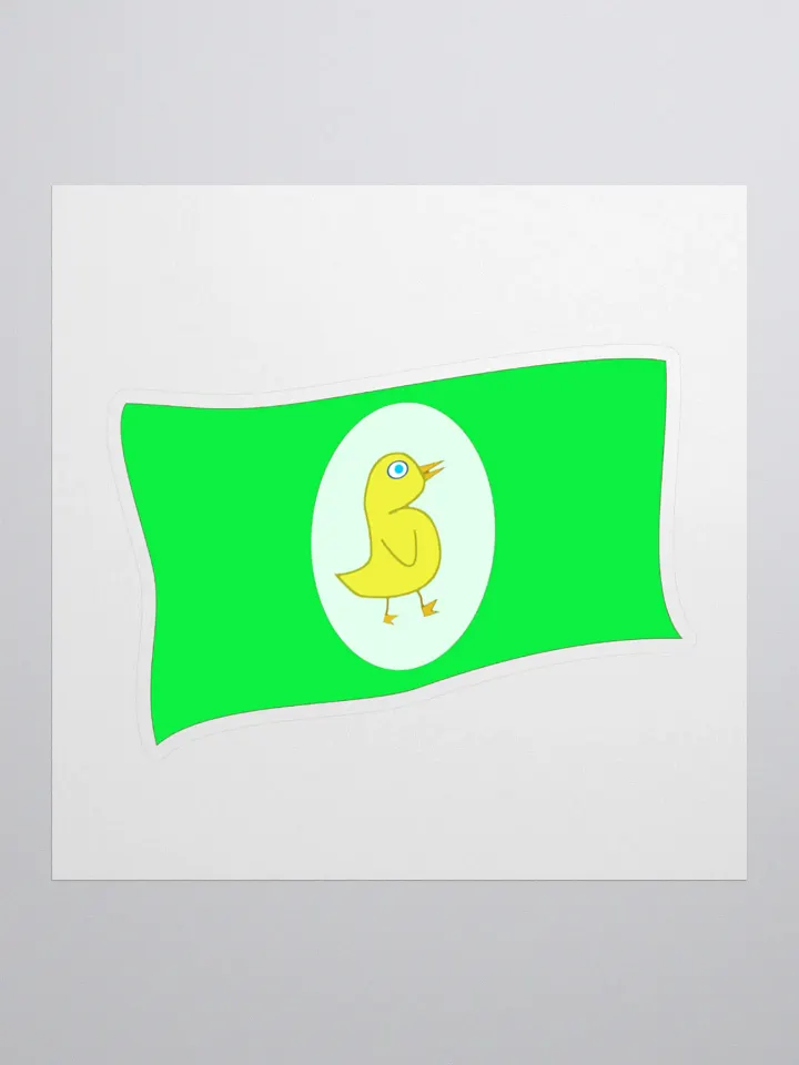 Quackers Bill Kiss-Cut Sticker product image (1)