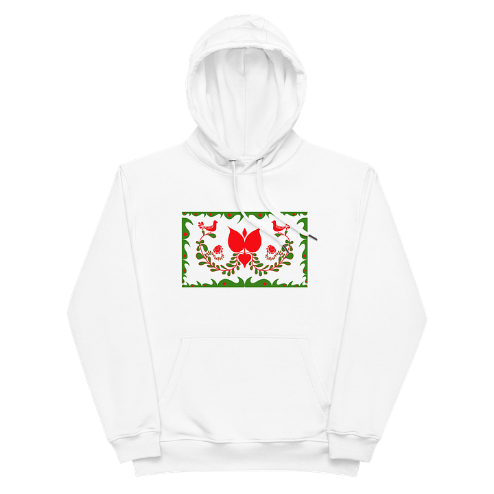 Hungarian Folk Art Harmony Eco Hoodie product image (2)