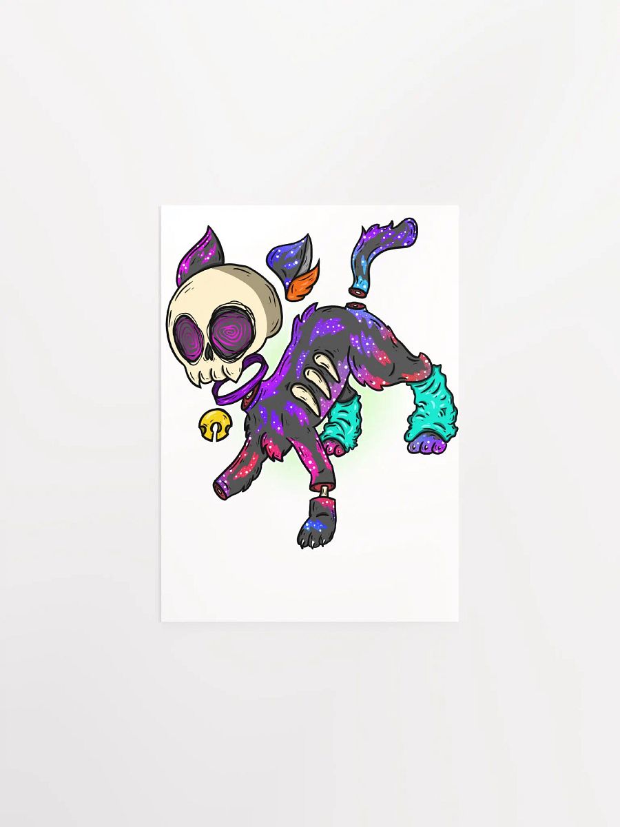 Skull Cat Poster product image (1)