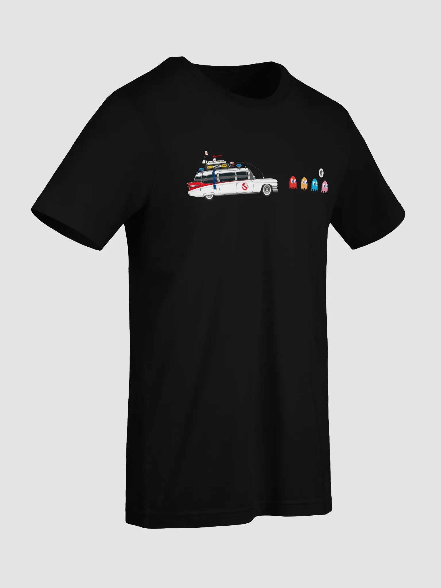 Ghostbusters vs Pacman Ghosts Basic Unisex T-Shirt product image (7)