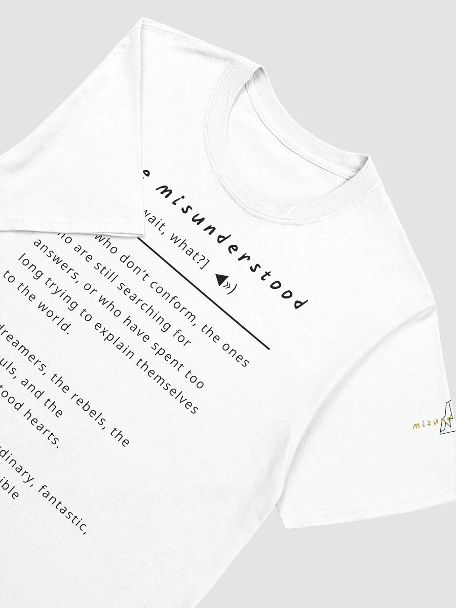 The Real Misunderstood T-Shirt product image (3)