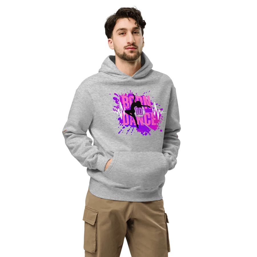 Born to Dance Her Silhouette Unisex Oversized Hoodie product image (37)