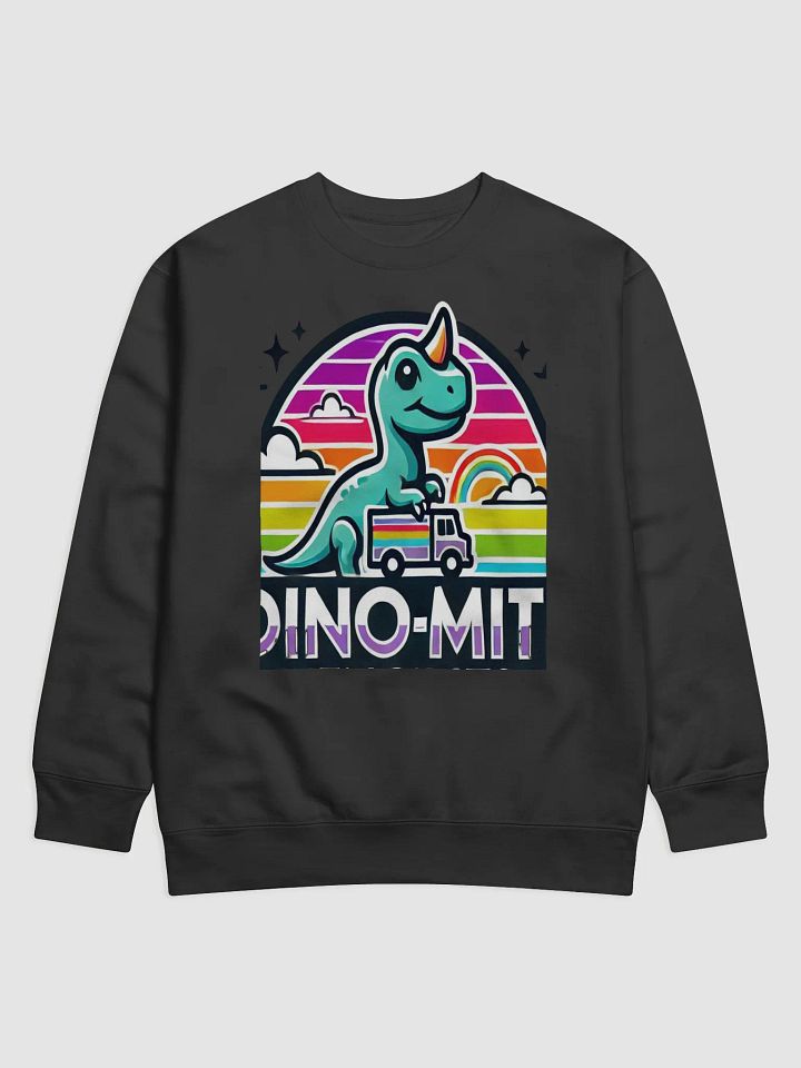 DINO-MITE Rainbow Dino Sweatshirt product image (1)