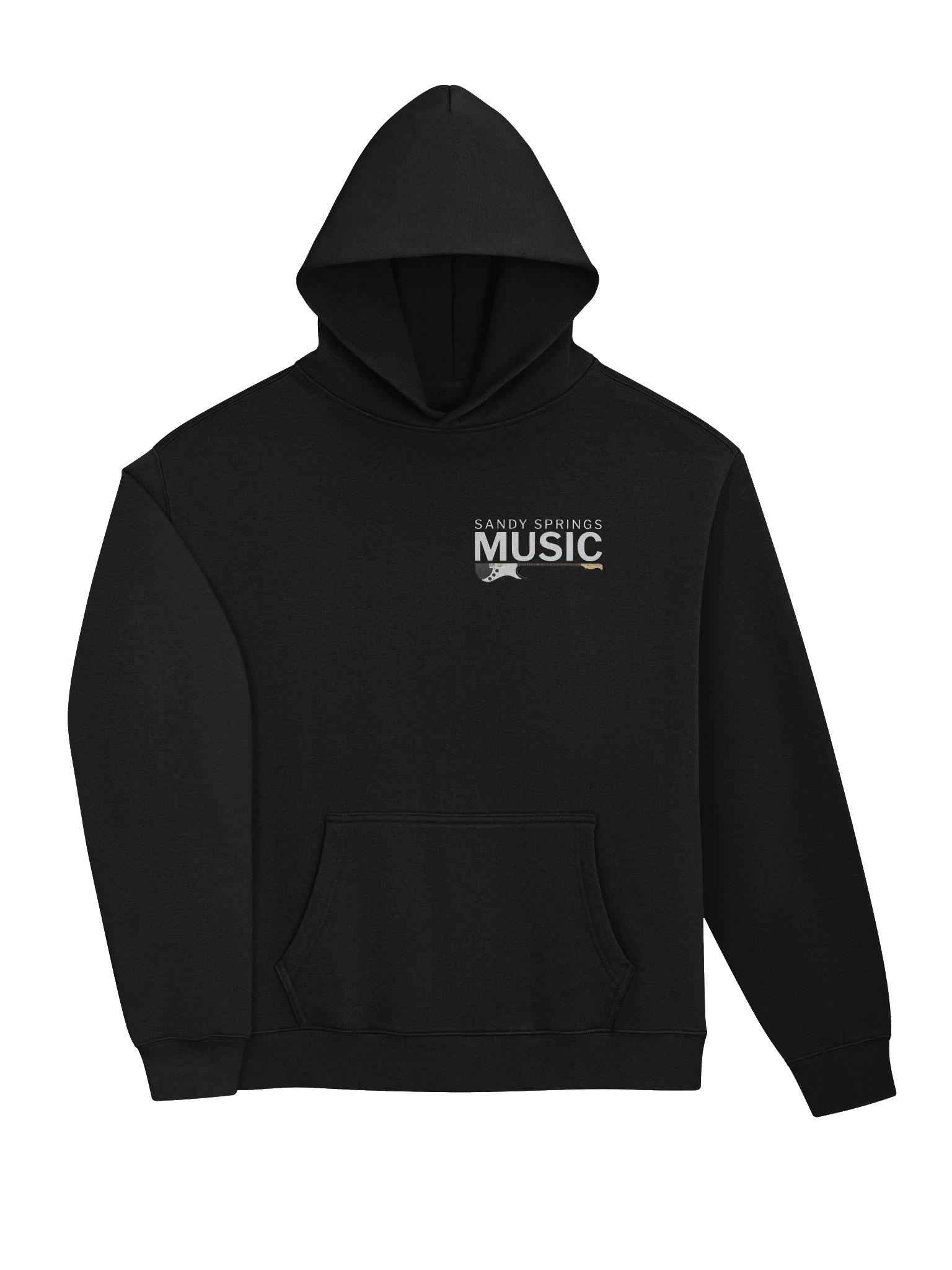 Sandy Springs Music Guitar Graphic Hoodie product image (3)