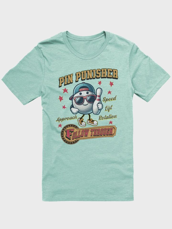 Pin Punisher Bowling Ball Graphic T-Shirt product image (19)