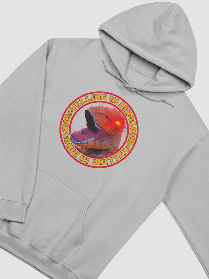 Yelling In Dinosaur Hoodie product image (1)