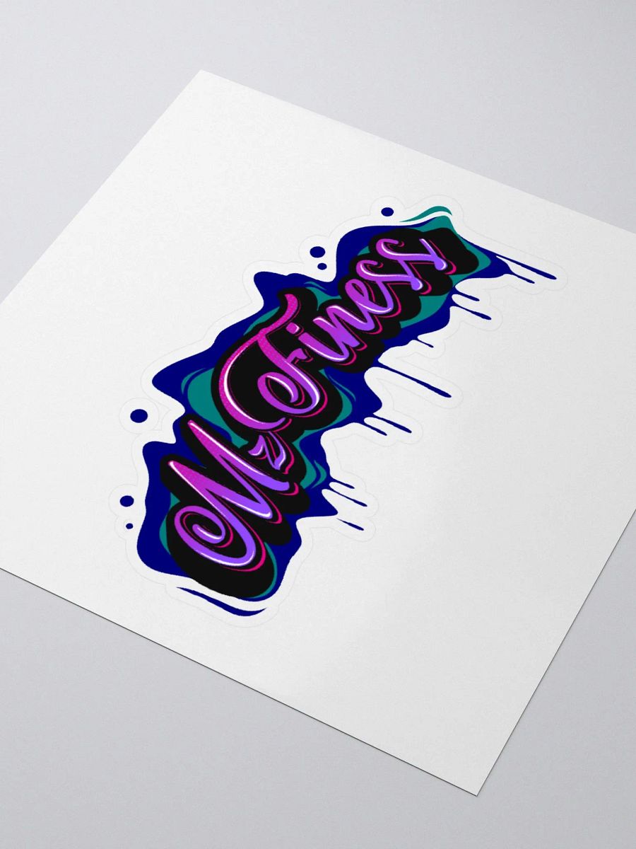 Neon MzFiness Vibes Sticker Set product image (9)