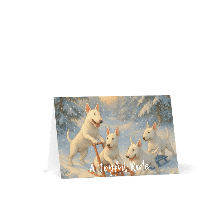 Bull Terrier - A Joyful Ride product image (1)