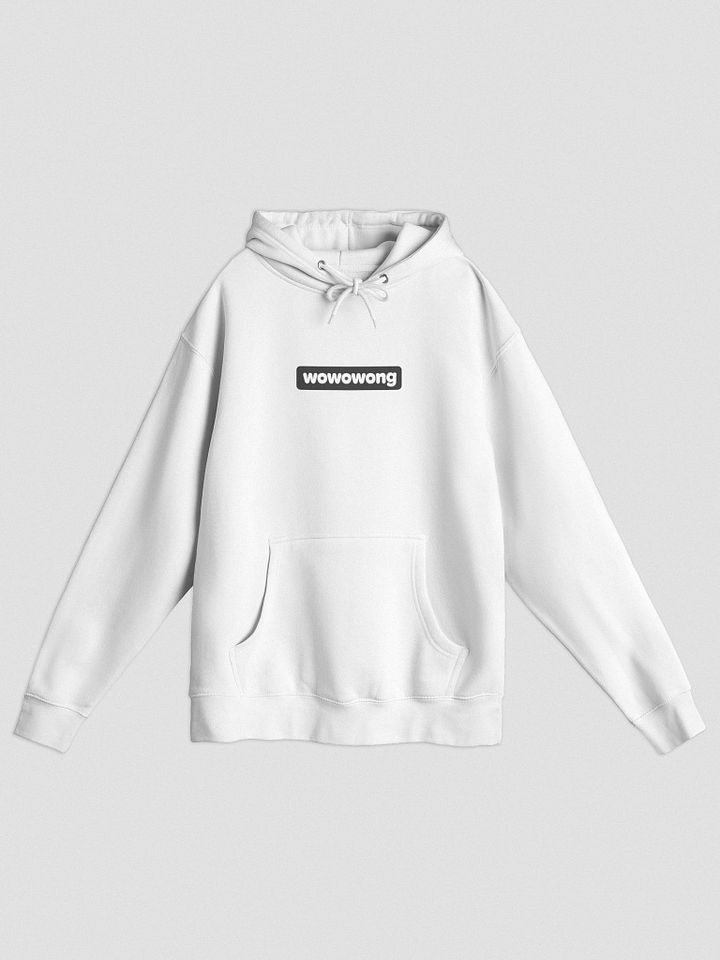 WoWoWong Box Logo - Hoodie (White) product image (1)
