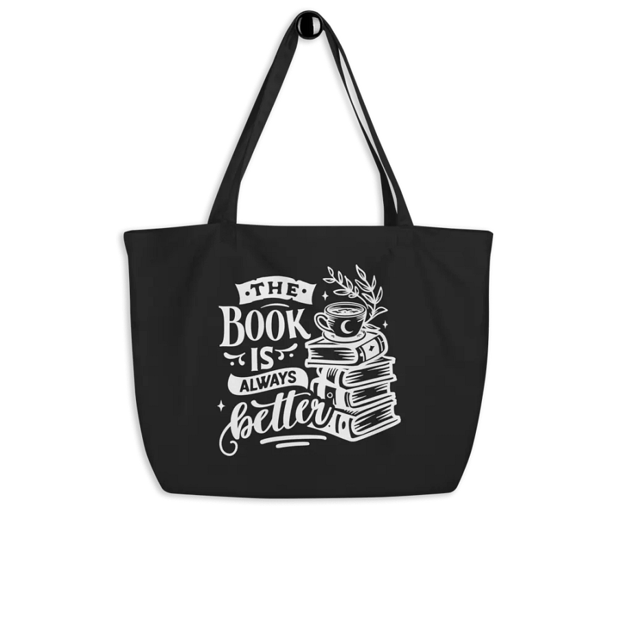 The Book Is Always Better Bag product image (4)