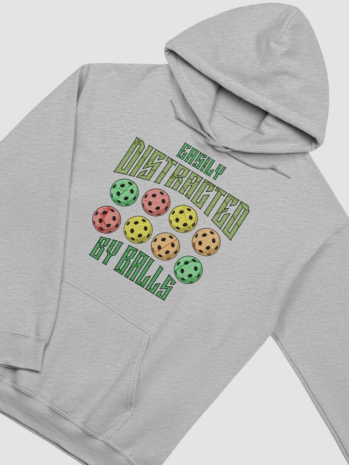 Easily Distracted By Balls Pickleball Hoodie product image (14)